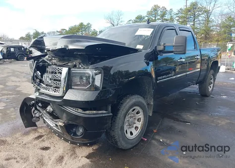 2013 GMC Sierra 2500Hd Denali from USA, damaged, VIN 1GT125E86DF183059